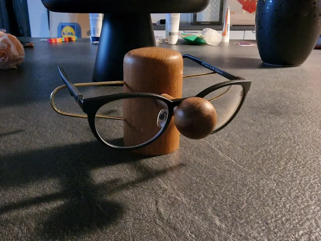 Billede 1 - Brille holder i træ