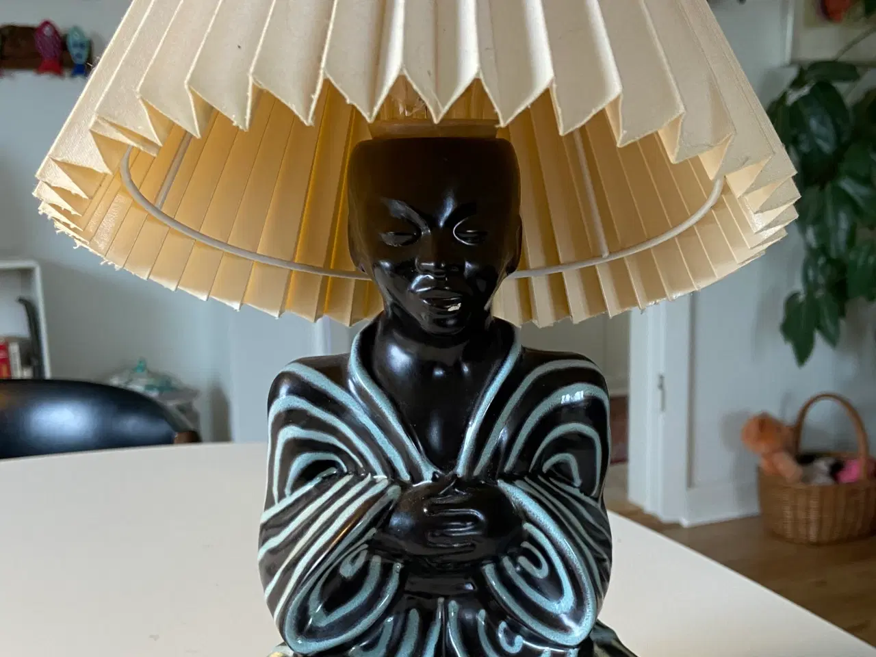 Billede 1 - Søholm Buddha lampe.