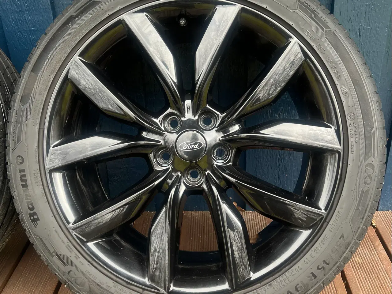 Billede 5 - Originale 19” Ford fælge med næsten nye dæk