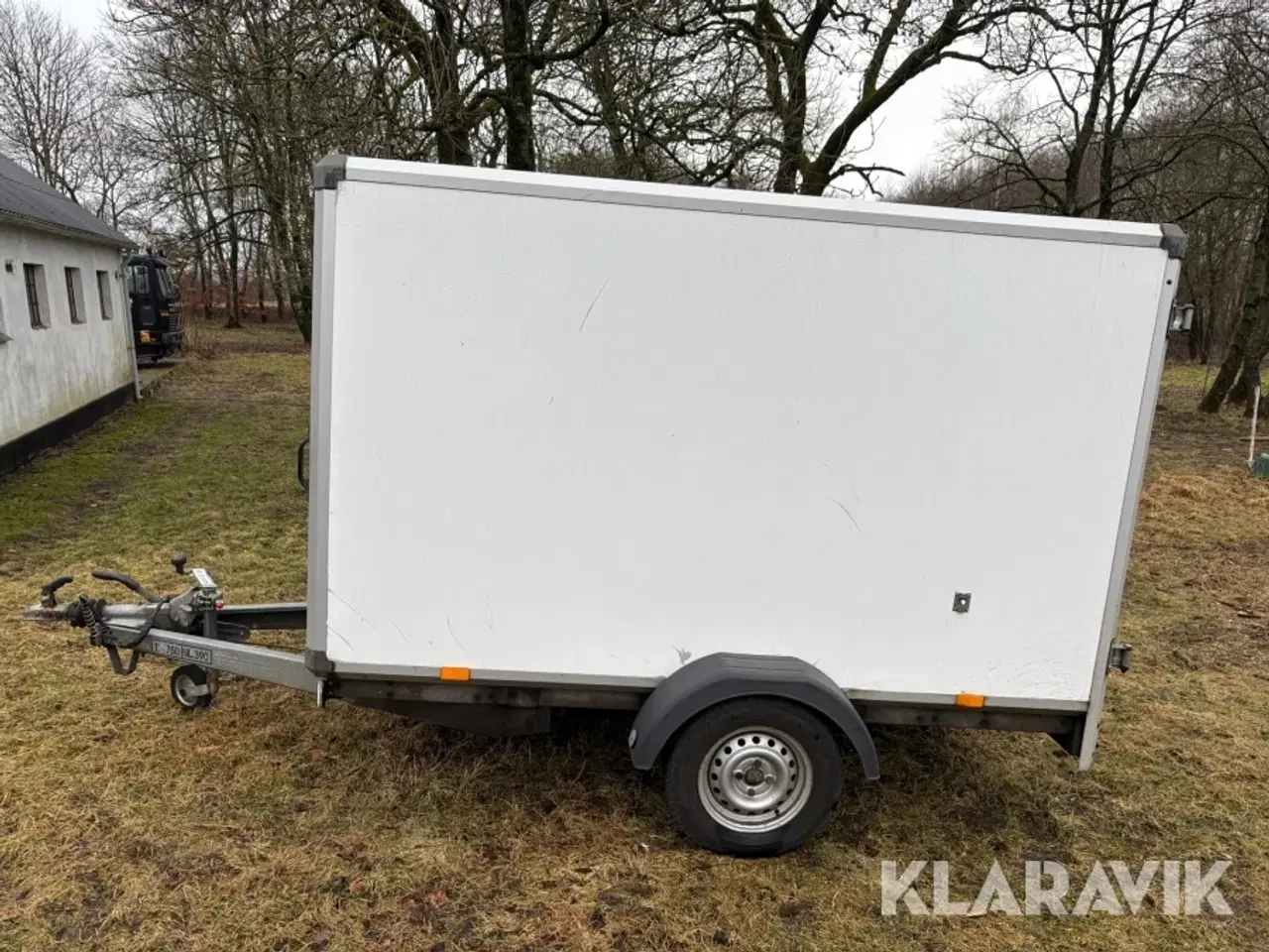 Billede 2 - Lukket trailer Variant B715C2 750 kg. med bremser