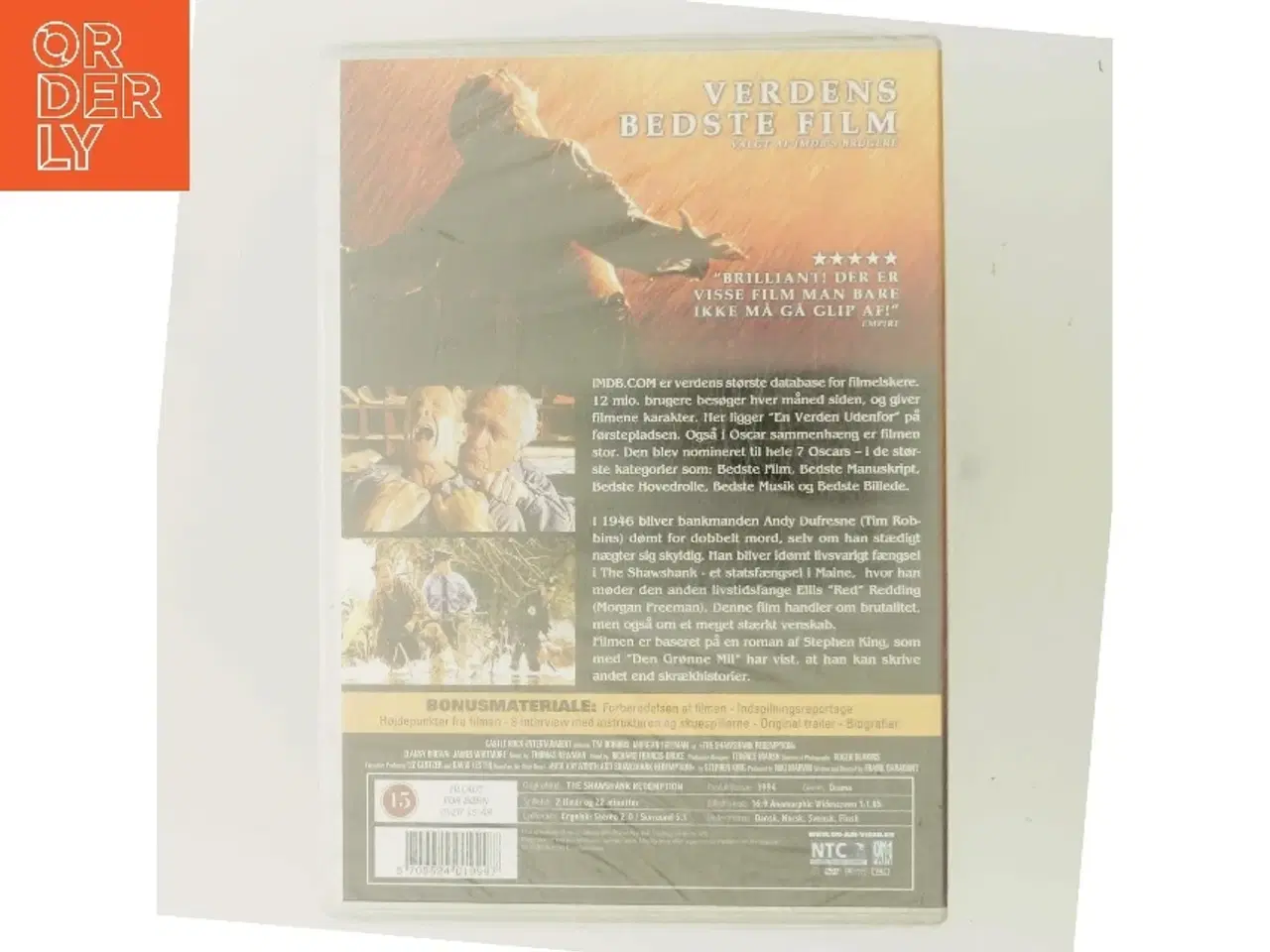 Billede 3 - Shawshank Redemption med Tim Robbins (DVD)