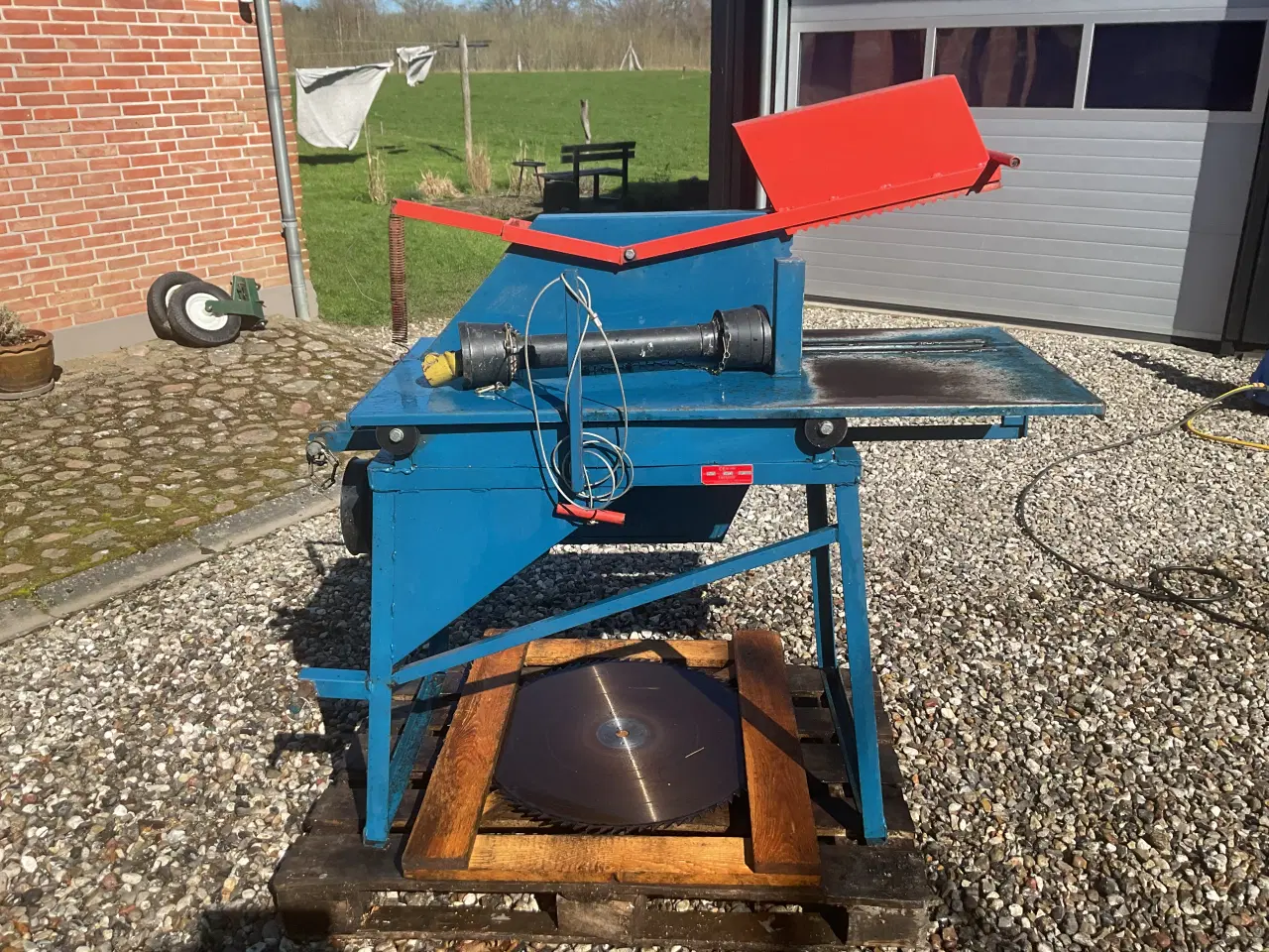 Billede 2 - Brændesav til traktor