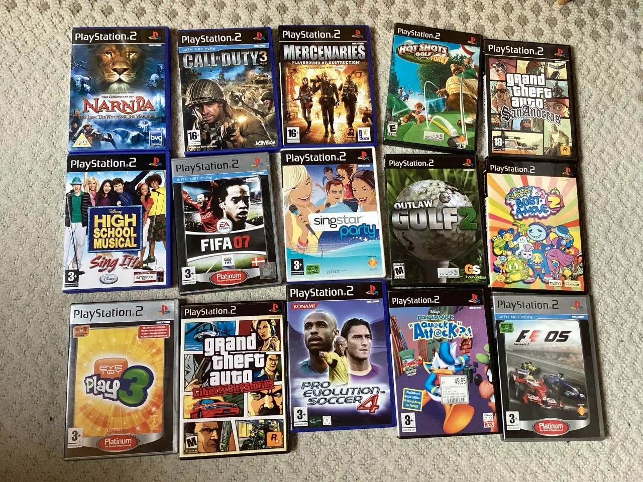 Billede 1 - Jeg sælger 15 ps2 spil.