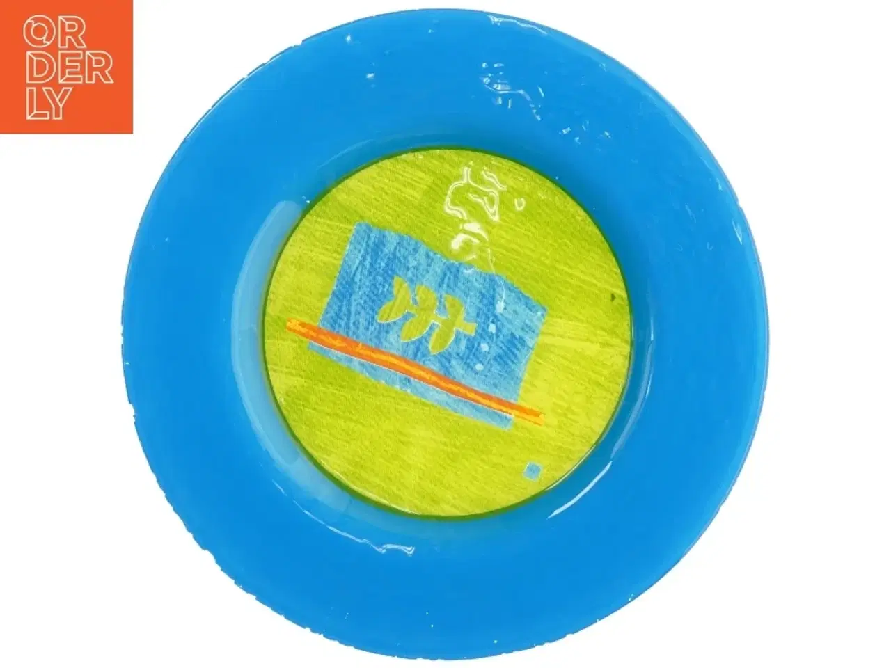 Billede 1 - Glas tallerken (str. Ø 34 cm)