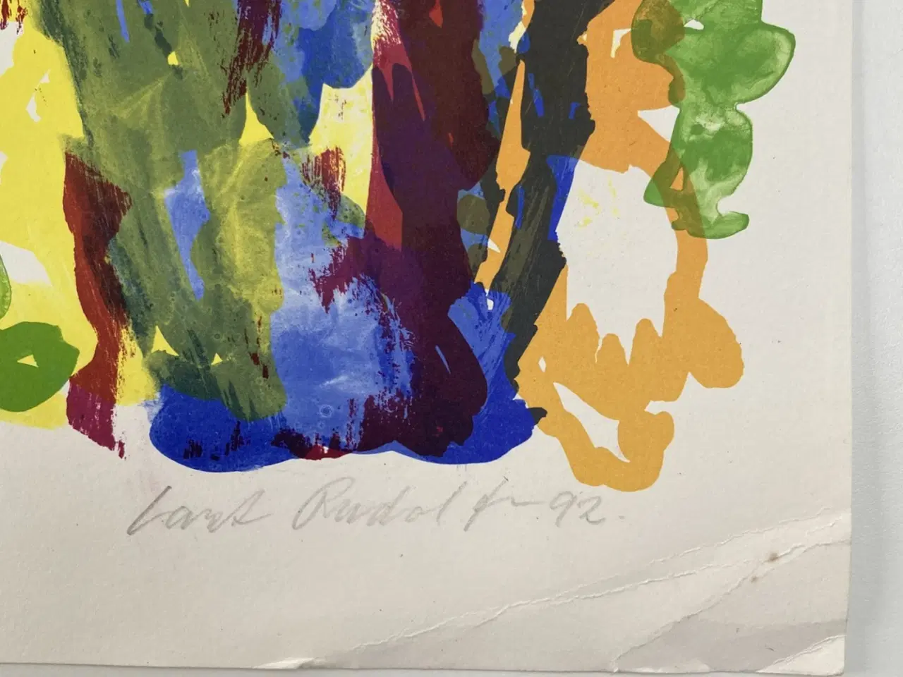 Billede 2 - Carsten Rudolfsen litografi 61/130
