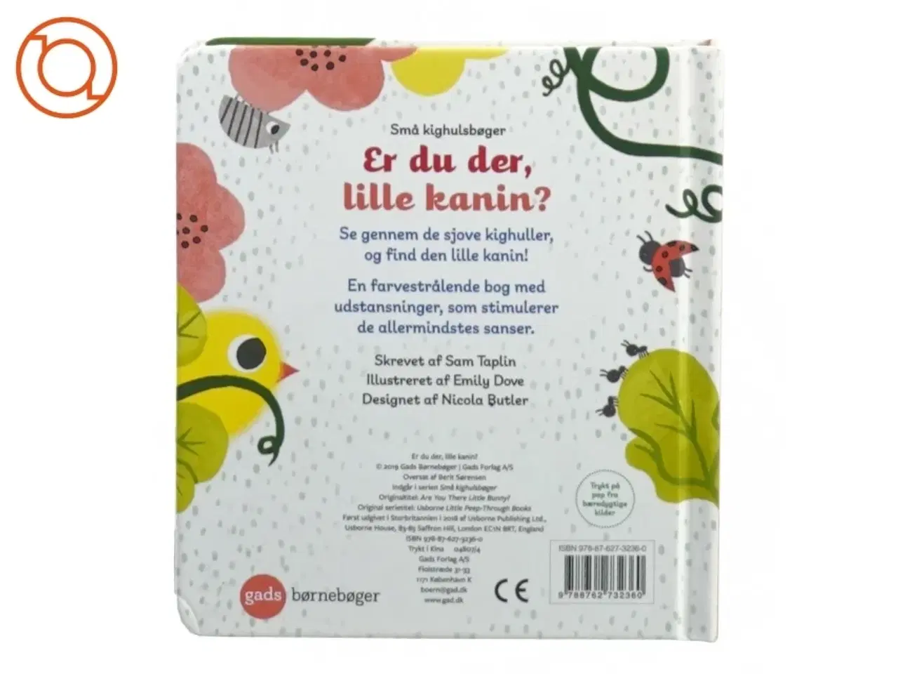 Billede 2 - Er du der lille kanin fra Gads Børnebøger (str. 16 x 15 cm)