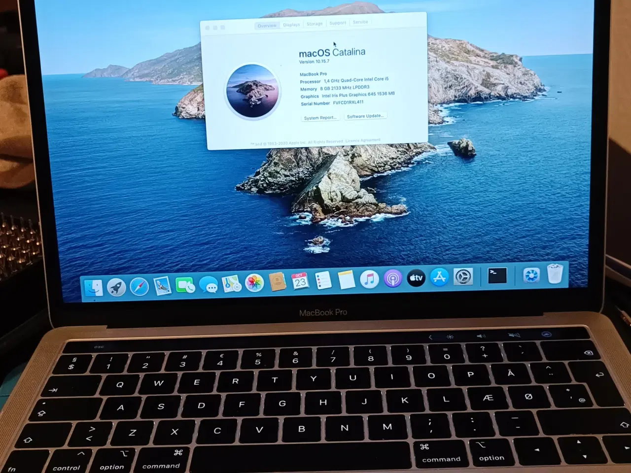 Billede 4 - MacBook Pro 2019 touch bar Intel model perfekt 