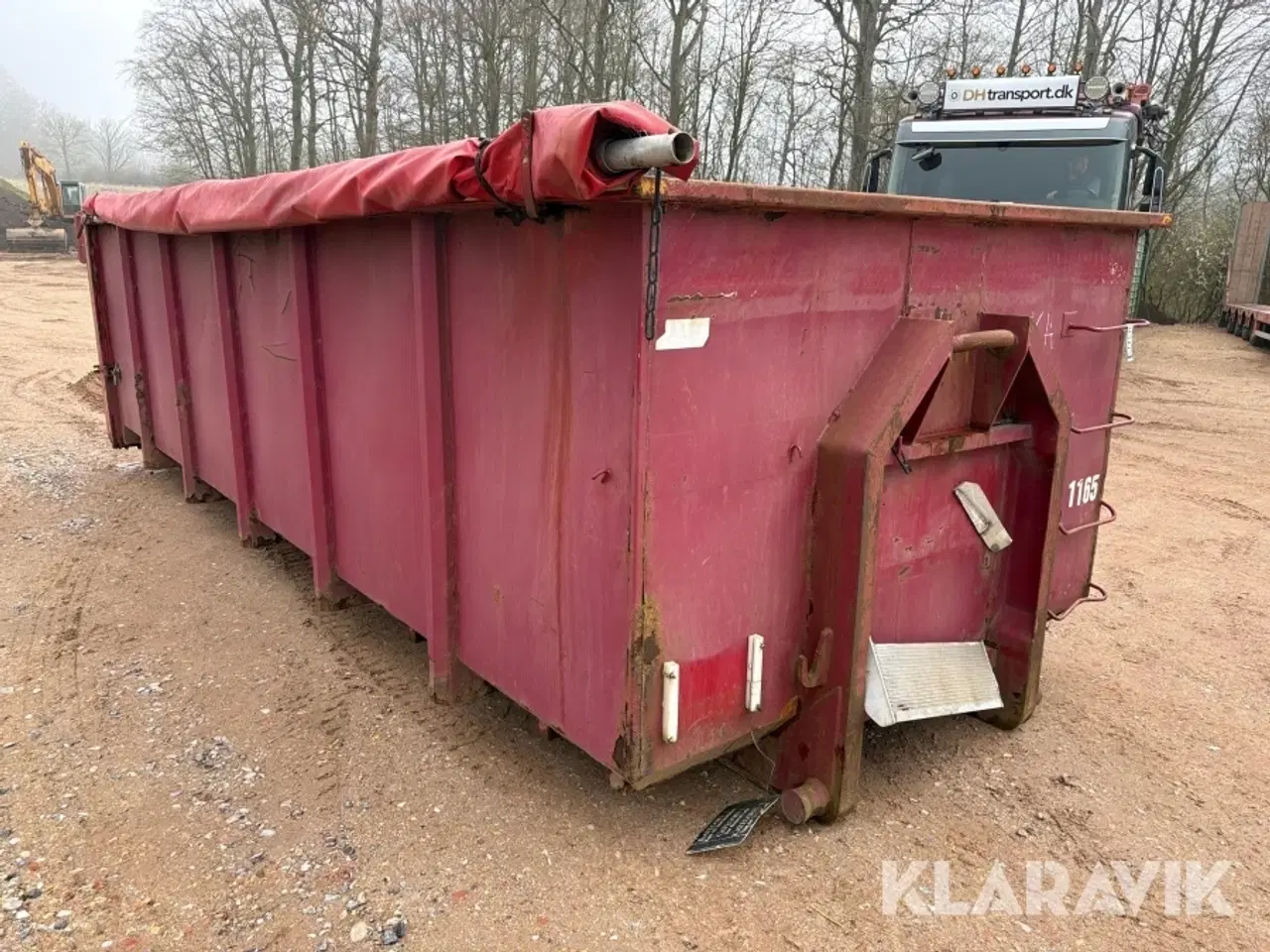 Billede 4 - Kroghejscontainer med rullepresenning