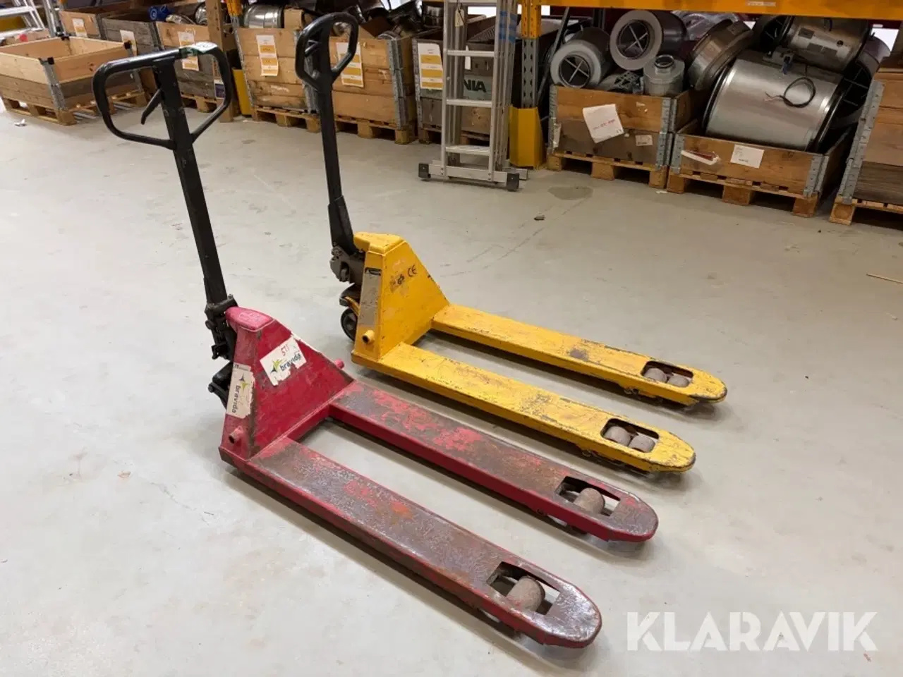 Billede 2 - Palleløftere Intra & KS gruppen - 2 styk