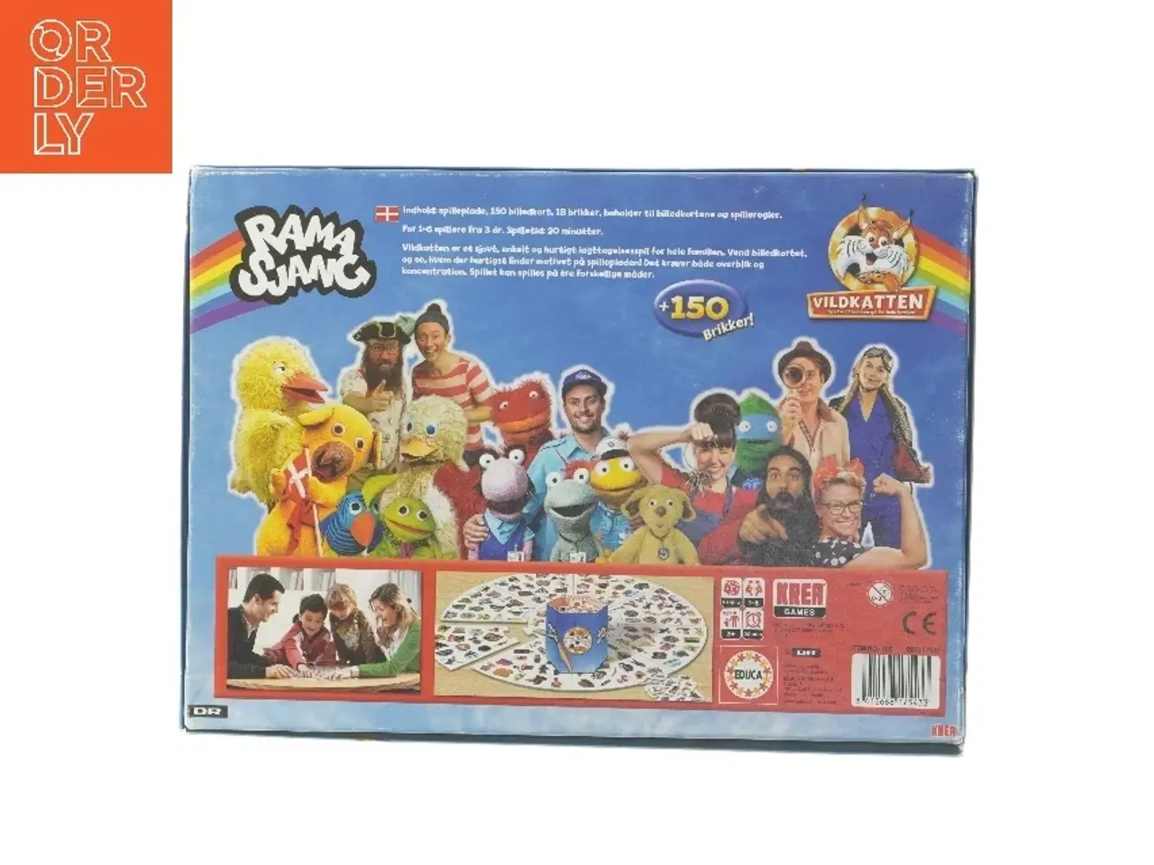 Billede 3 - Vildkatten brætspil med 150 brikker fra Educa (str. 37x27 cm)