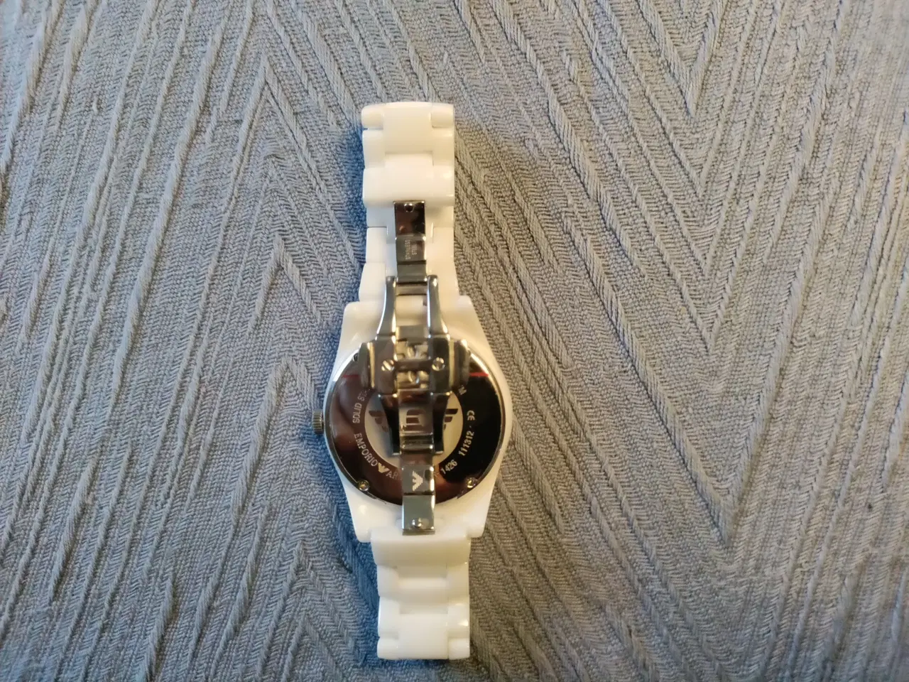 Billede 2 - Emporio Armani AR-1426 Hvidt Dameur i Ceramica