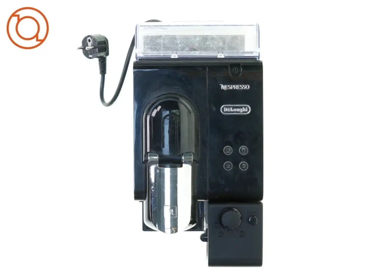 Billede 1 - Nespresso maskine fra De Longhi (str. 32 x 17 x 25 cm)