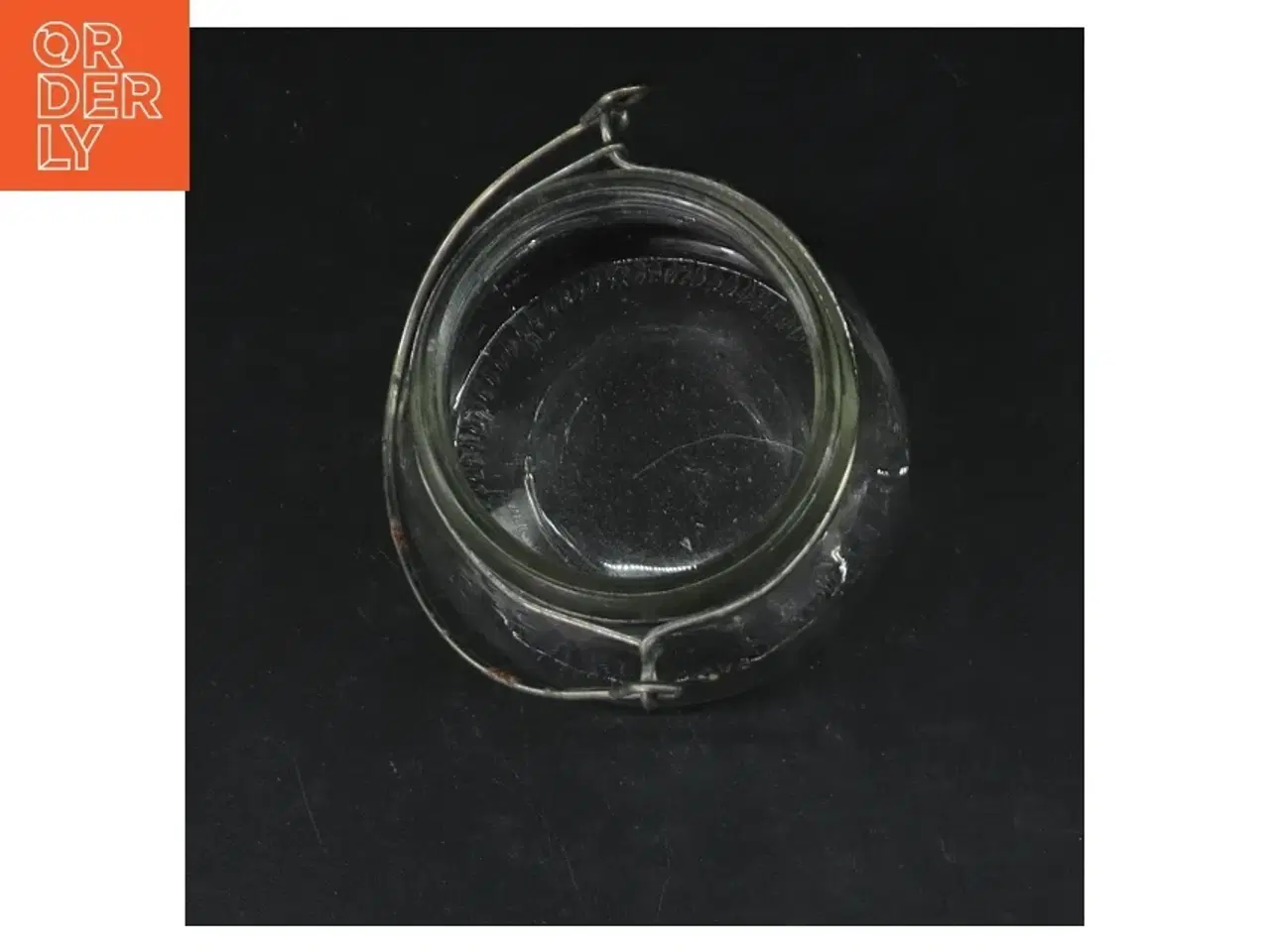 Billede 2 - Lille glaskrukke med låg (str. Ø. 6 cm)