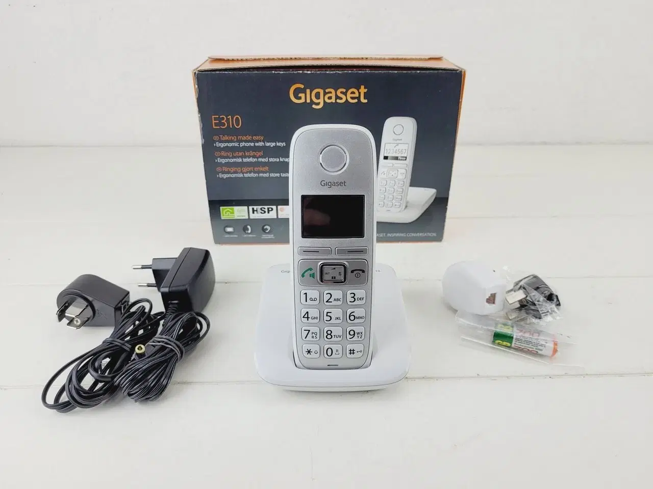 Billede 1 - ⭐️- Gigaset E310 trådløs telefon