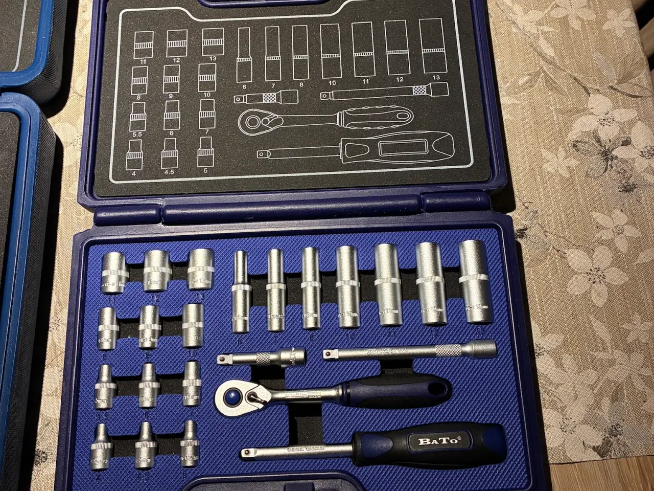Billede 3 - bato topnøglesæt 1/4 + 1/2