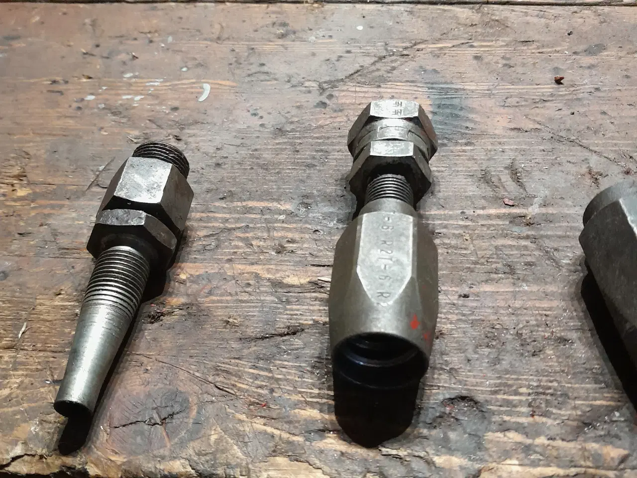 Billede 3 - købes hydraulik fittings