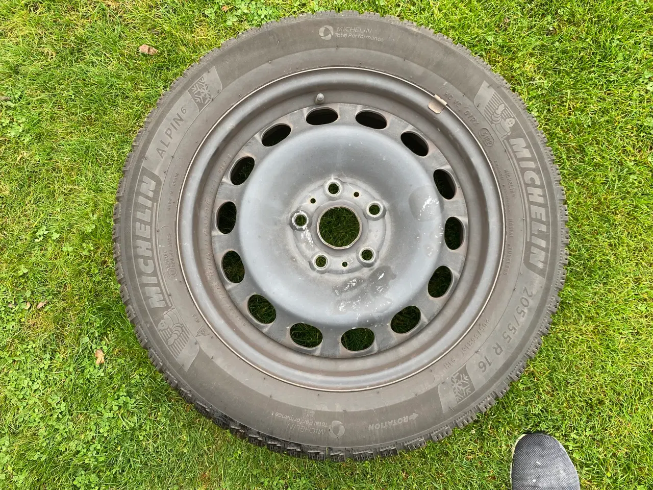 Billede 2 - Michelin Alpin 6 vinterhjul 205/55-16