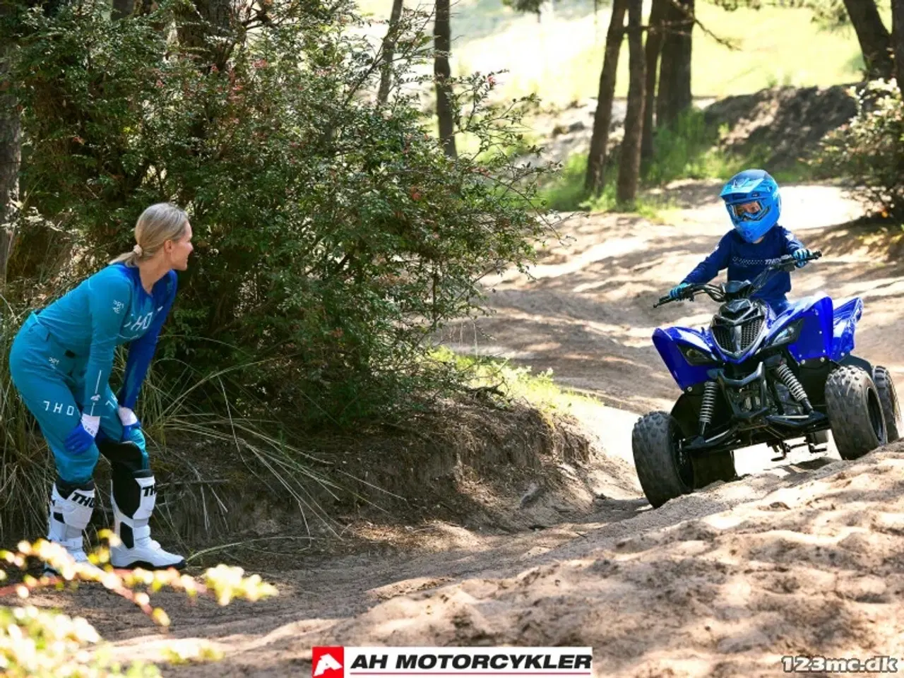 Billede 12 - Yamaha YFM 110 R Racing Blue