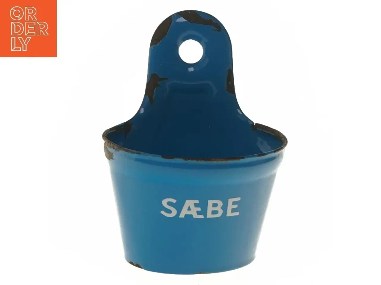 Billede 1 - Blå sæbeskål (str. 20x15 cm)