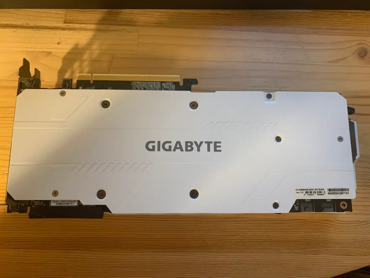 Billede 2 - Hvid RTX 2080 Super Gigabyte, 8 GB RAM