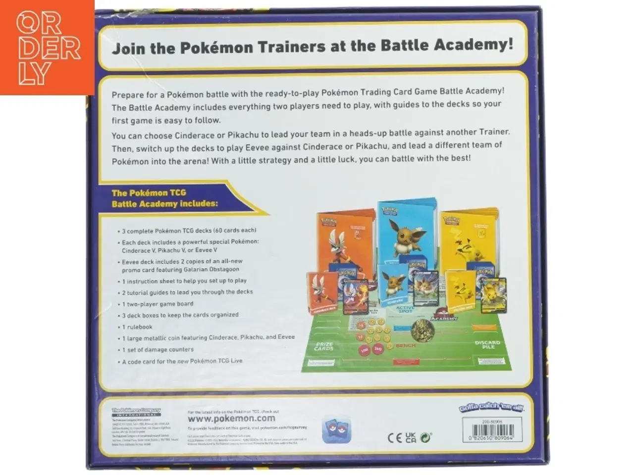 Billede 2 - Pokémon Battle Academy fra Pokemon (str. 30x30 cm)