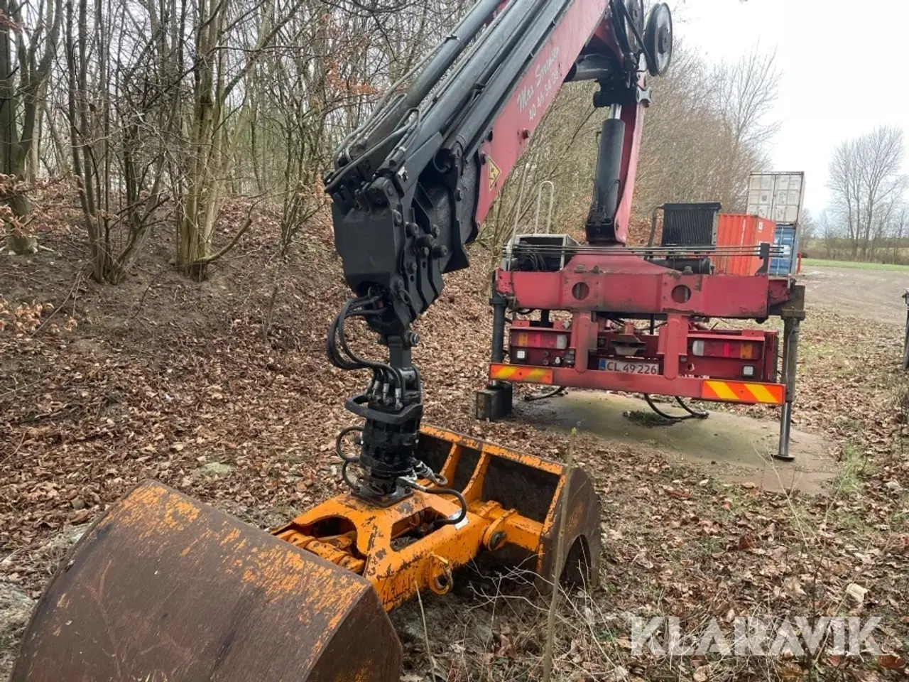 Billede 2 - Kran HMf 2420K5 til lastbil