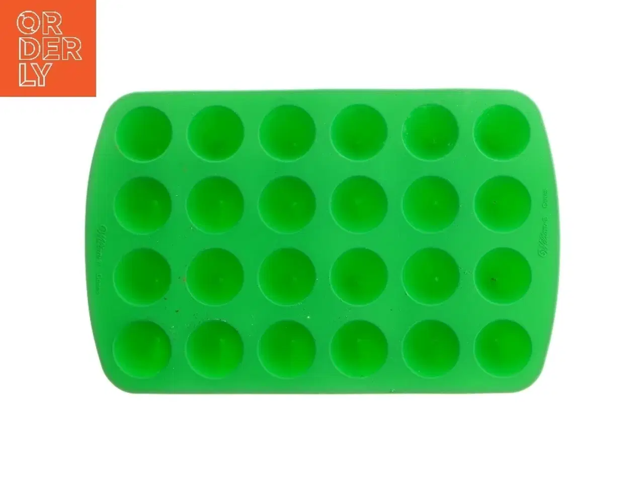 Billede 3 - Grøn konisk silikoneform (str. 33,5x21,5 cm)