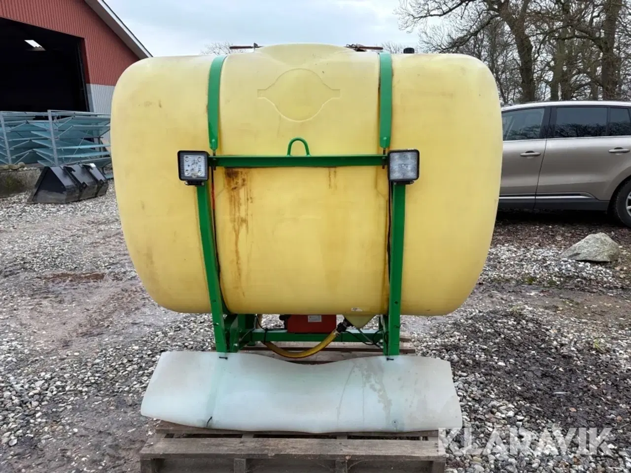 Billede 4 - Front tank med lys og elpumpe 850 liter