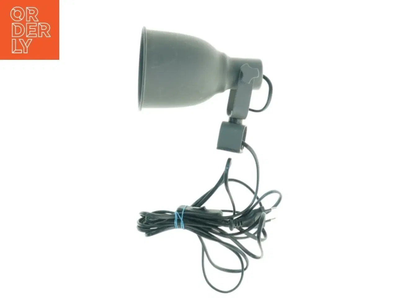 Billede 4 - Sort lampe til opsætning eller klip on fra Ikea (str. 16 x 11 cm)