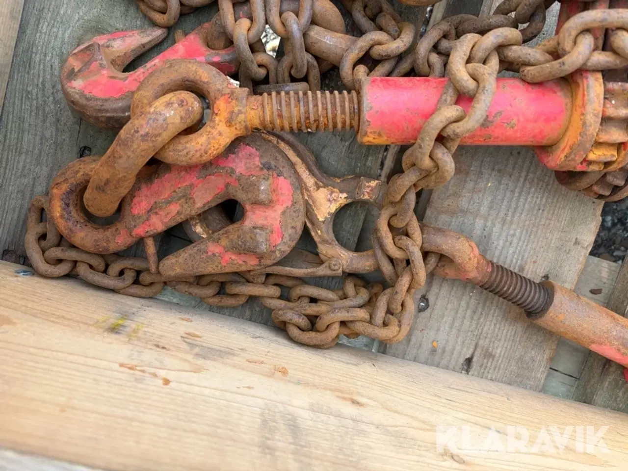 Billede 7 - Surringsskralder og kædeslængder samlet lot