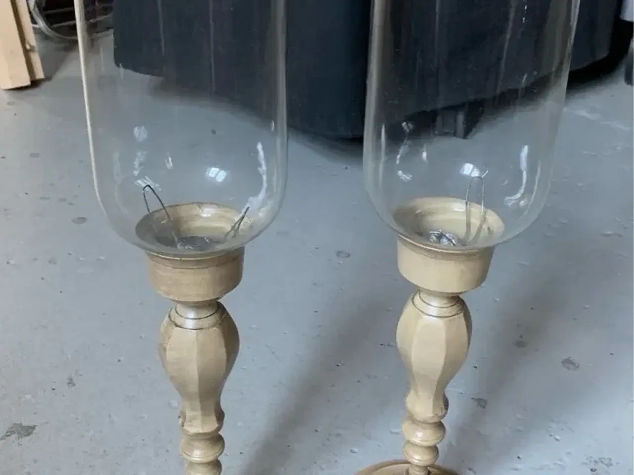 Billede 1 - 2 stk. lysestager