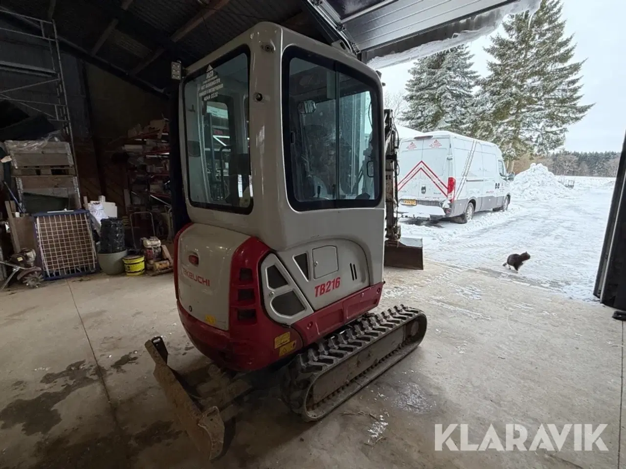 Billede 6 - Minigraver Takeuchi TB216