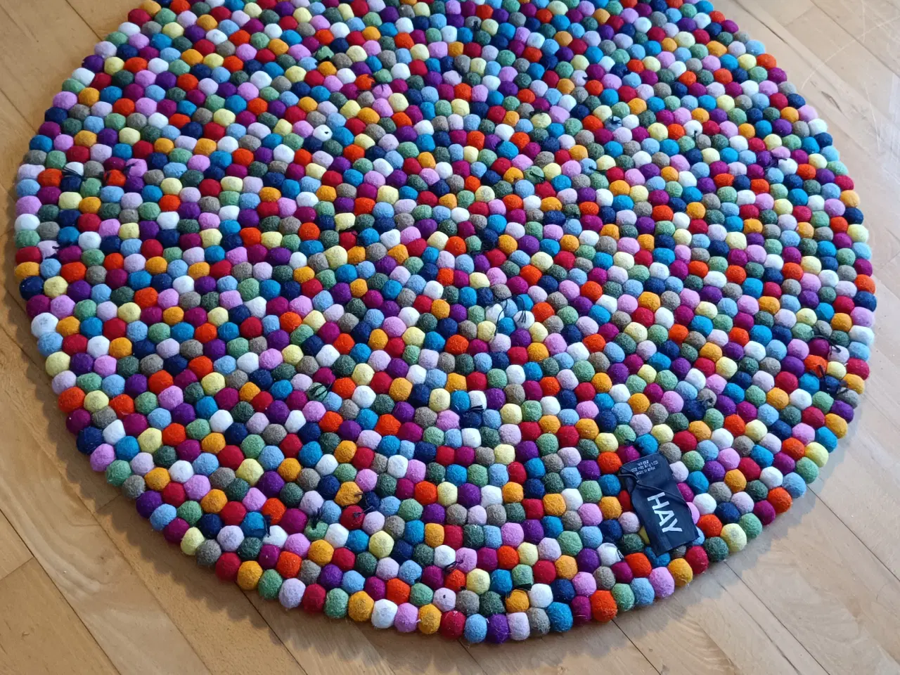 Billede 1 - Hay pinocchio tæppe, 90 cm i diameter