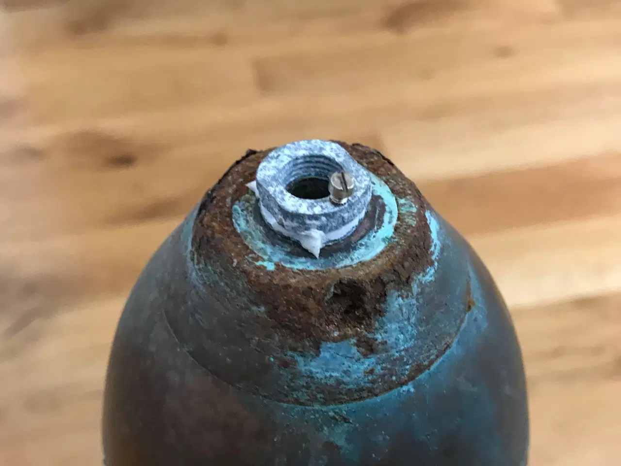 Billede 2 - Granat Mortergranat lampe projekt