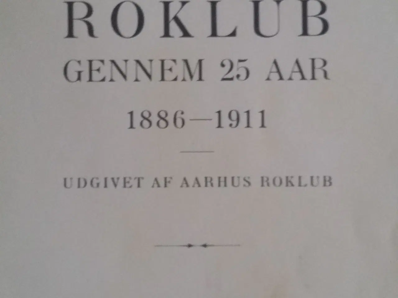 Billede 2 - Aarhus Roklub 1886 - 1911