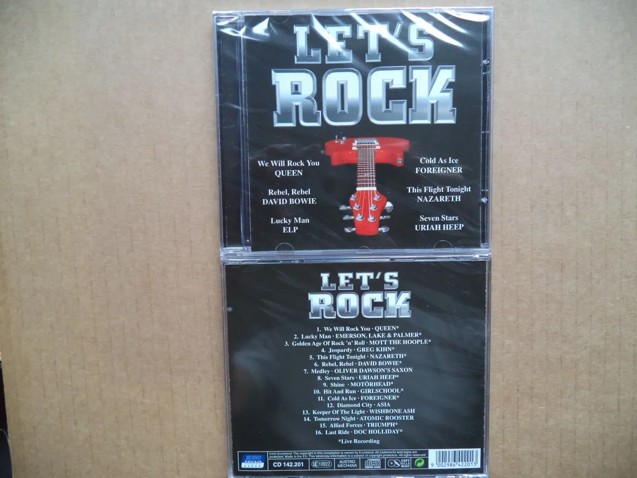 Billede 1 - Lets Rock (cd 142.201) (NY I folie)  CD sælges    