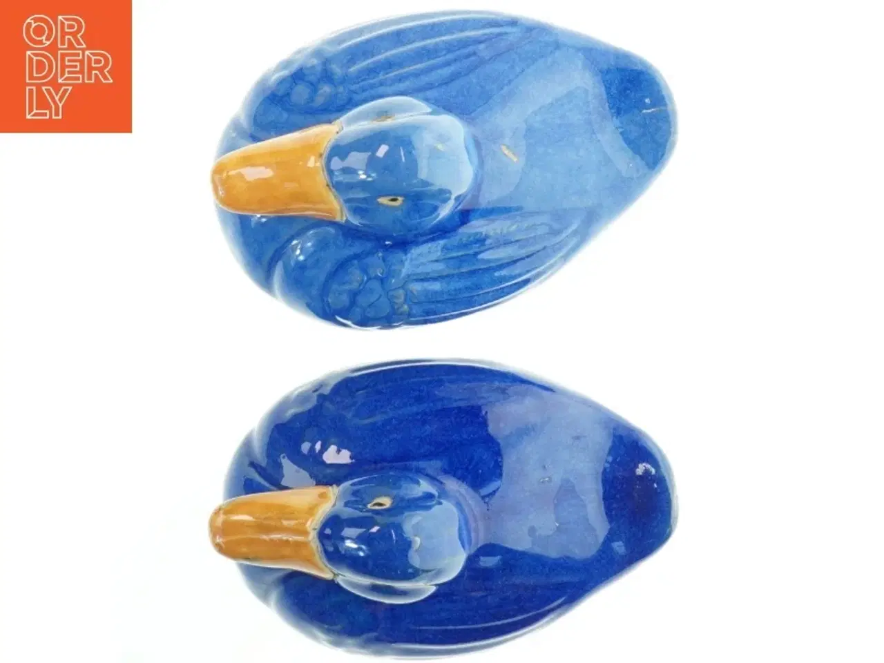 Billede 4 - Keramiske andefigurer (str. 19x12 cm)
