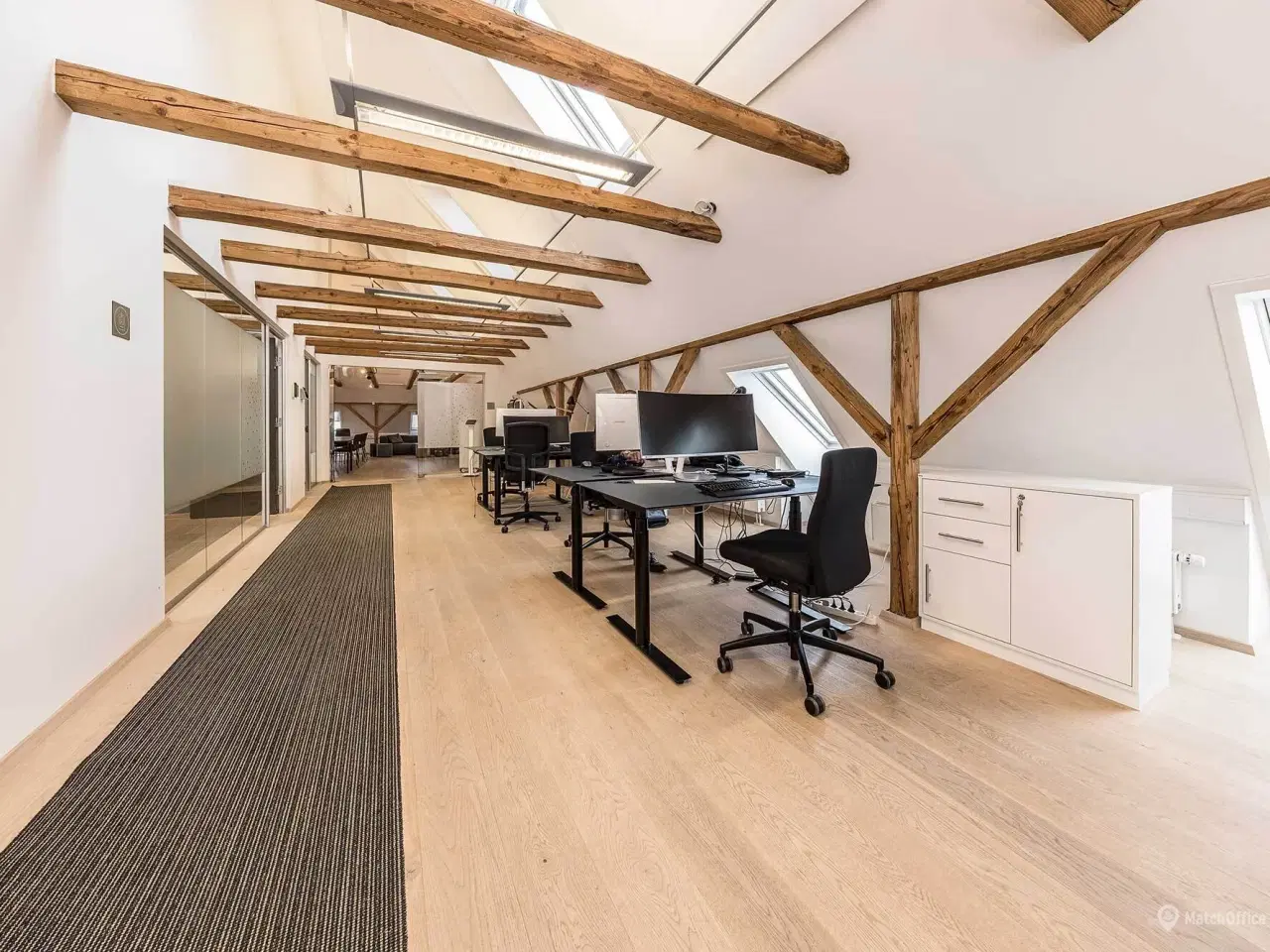 Billede 7 - Sublimt kontorlejemål tæt på Glostrup Station med fælles kantine og konferencerum.