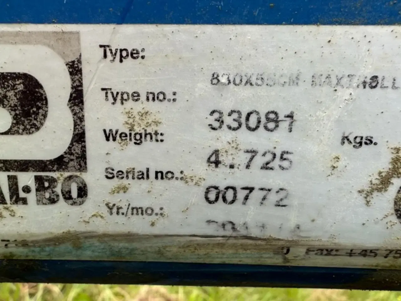 Billede 5 - Dalbo Maxiroll 830 maxiroll 830 crosskil