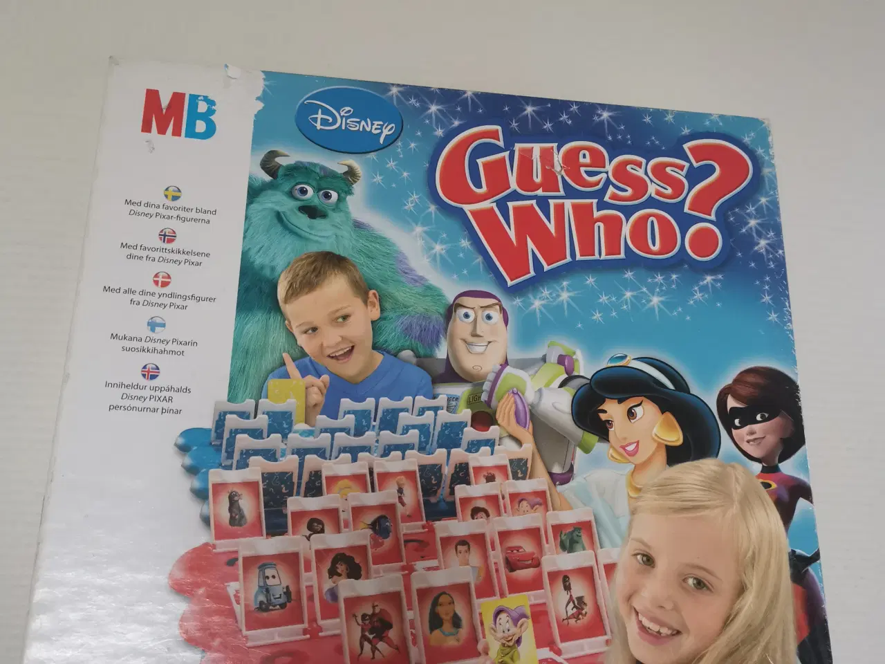 Billede 1 - Disney Guess Who ? Hvem er Hvem ? Brætspil