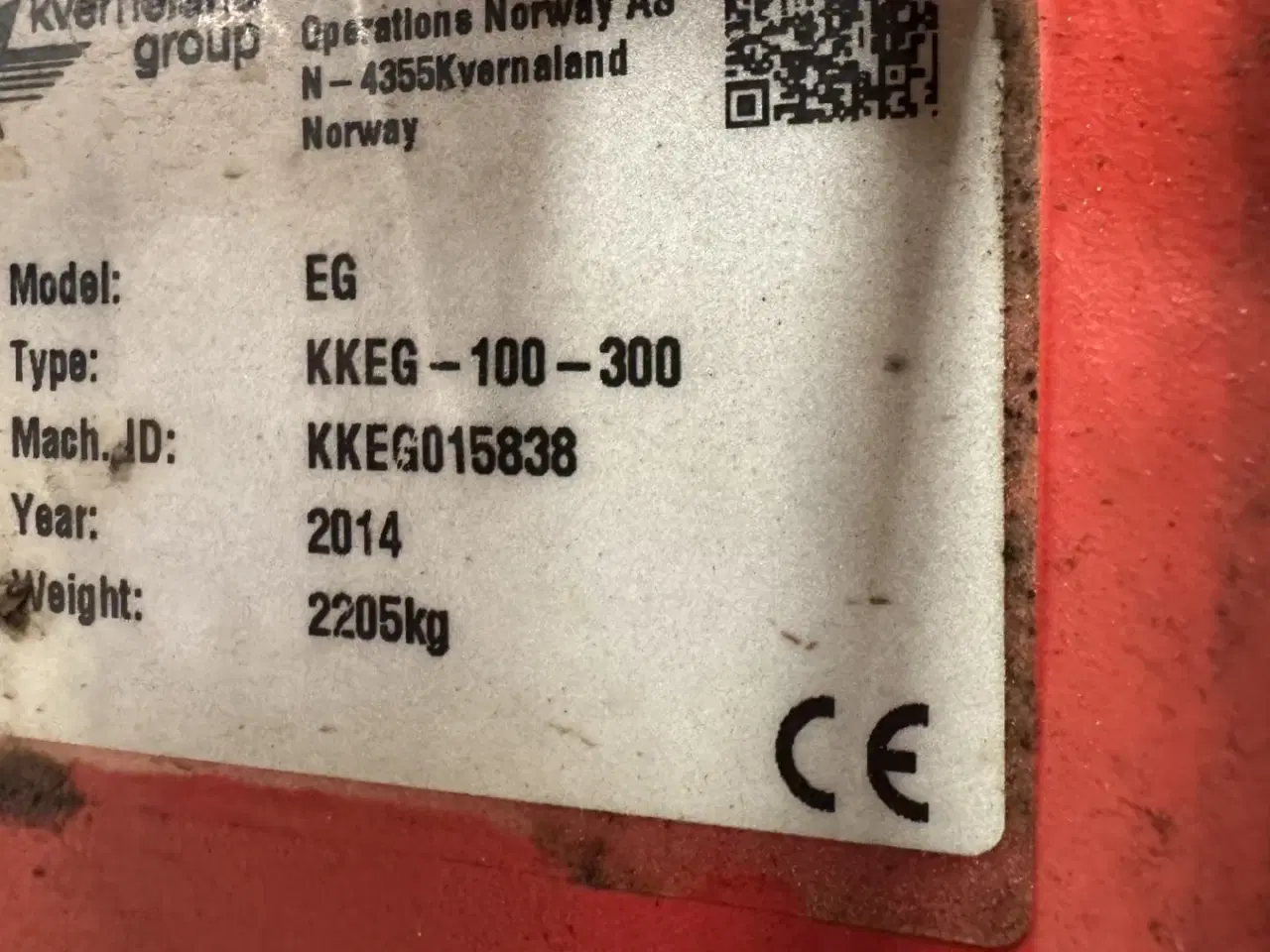 Billede 8 - Kverneland eg100, 5 furet. Årg. 2014.