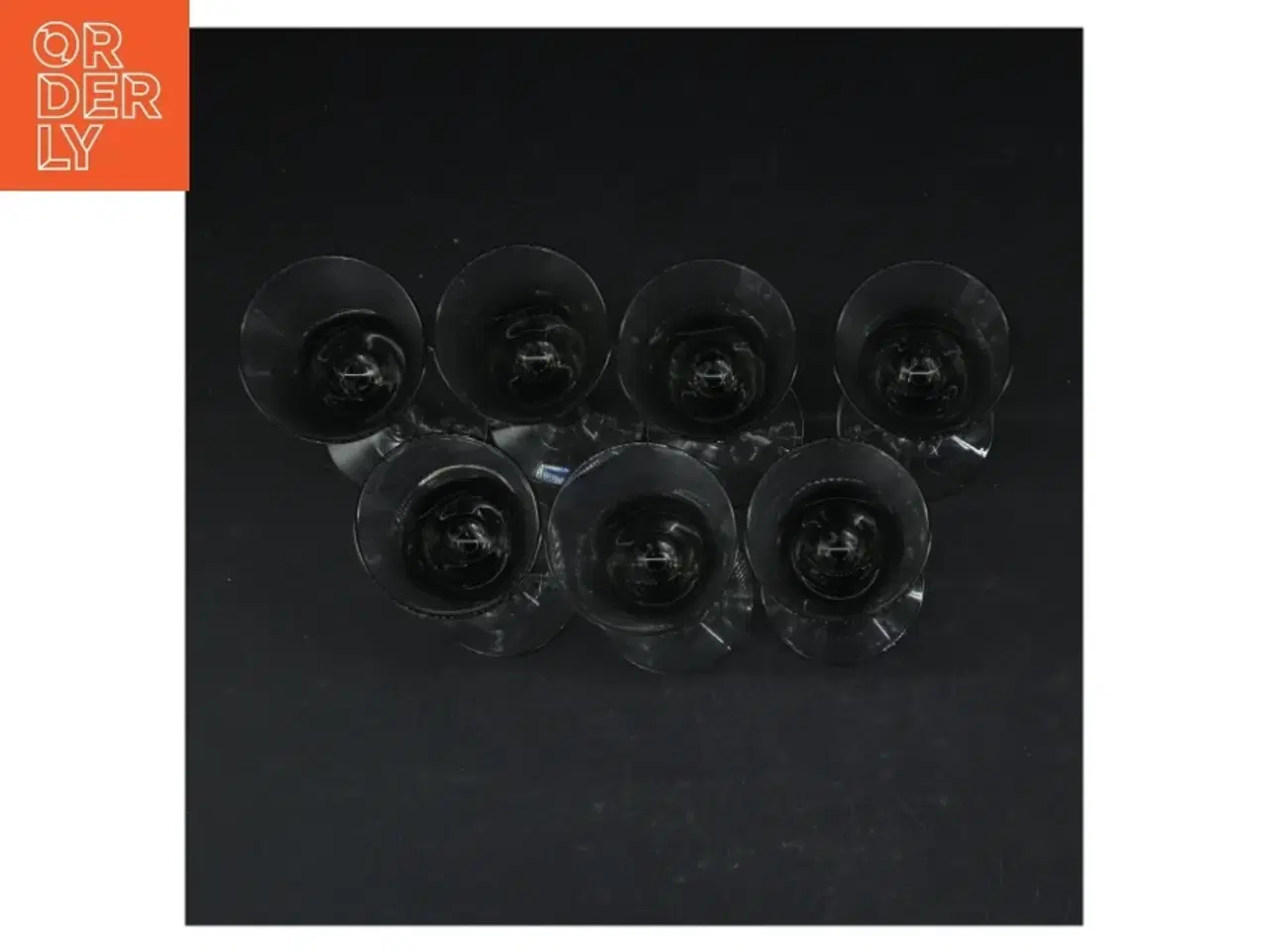 Billede 2 - Sæt af snapse-eller likørglas (str. 7 styk. ø. 5 cm. længde. 13 cm)