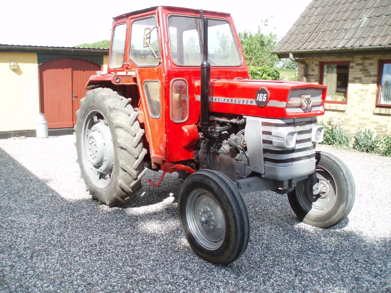 Billede 1 - Massey Ferguson 165 år 1976, 8 gear m lavt timetal