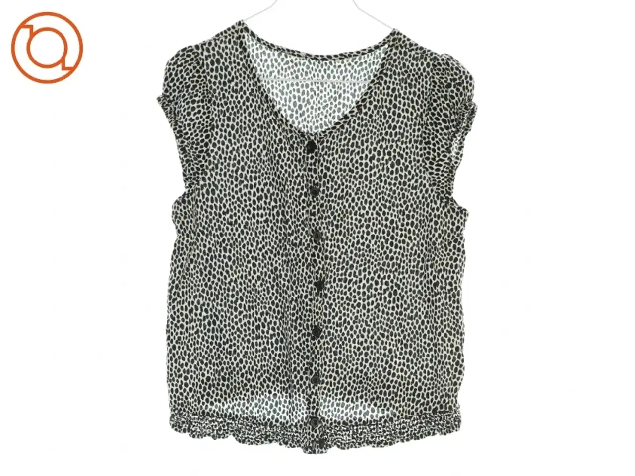 Billede 1 - Bluse med prikker (str. ca. 6 år)