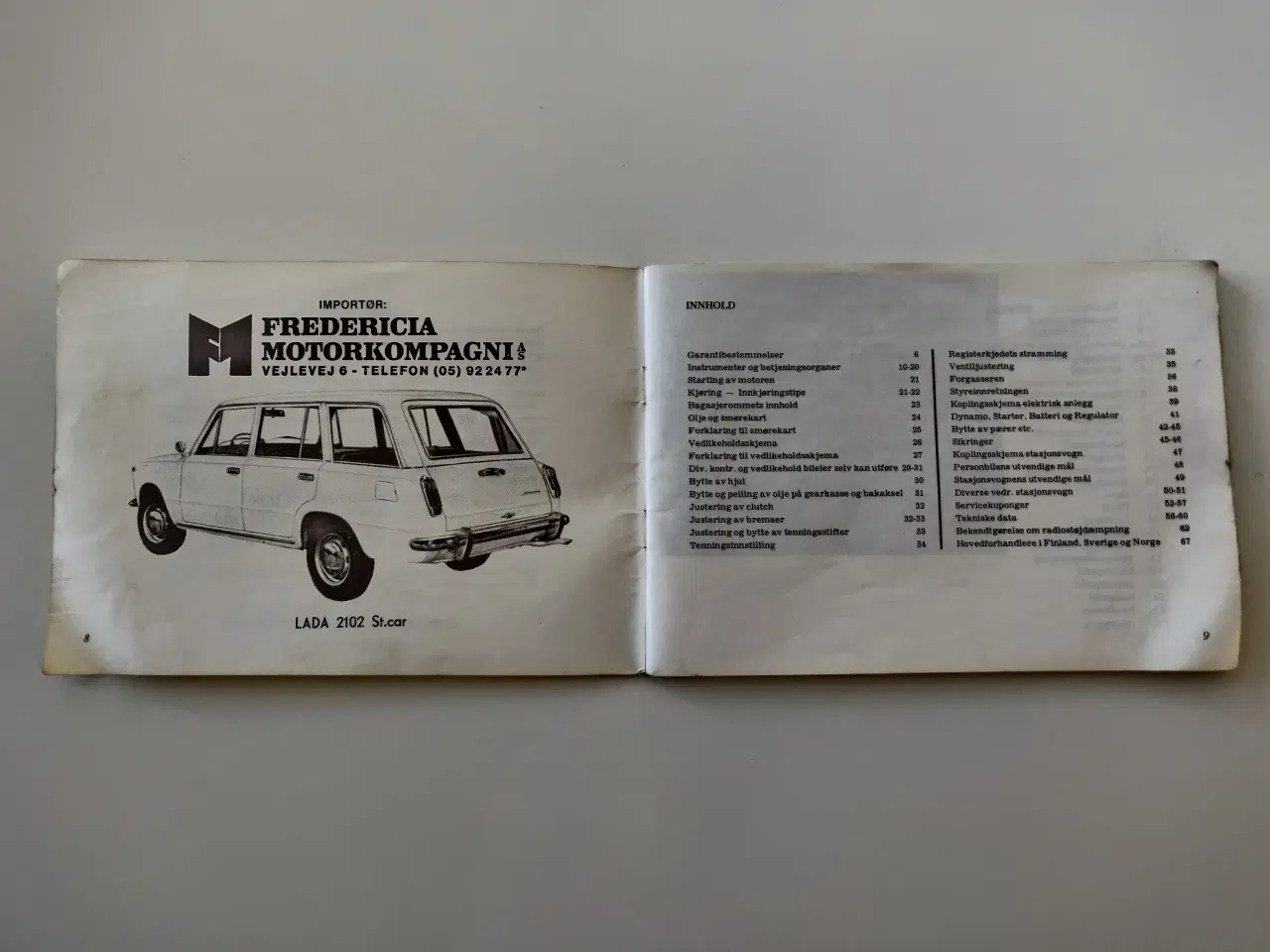 Billede 5 - Instruksbøger folkevogn og Lada 1200 +tilbehør 
