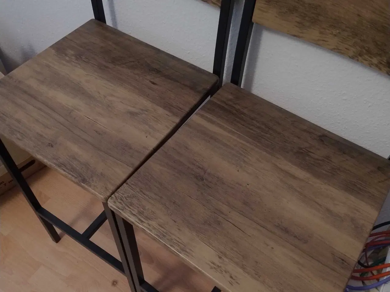 Billede 5 - Spisebord/barbord m. 2 stole
