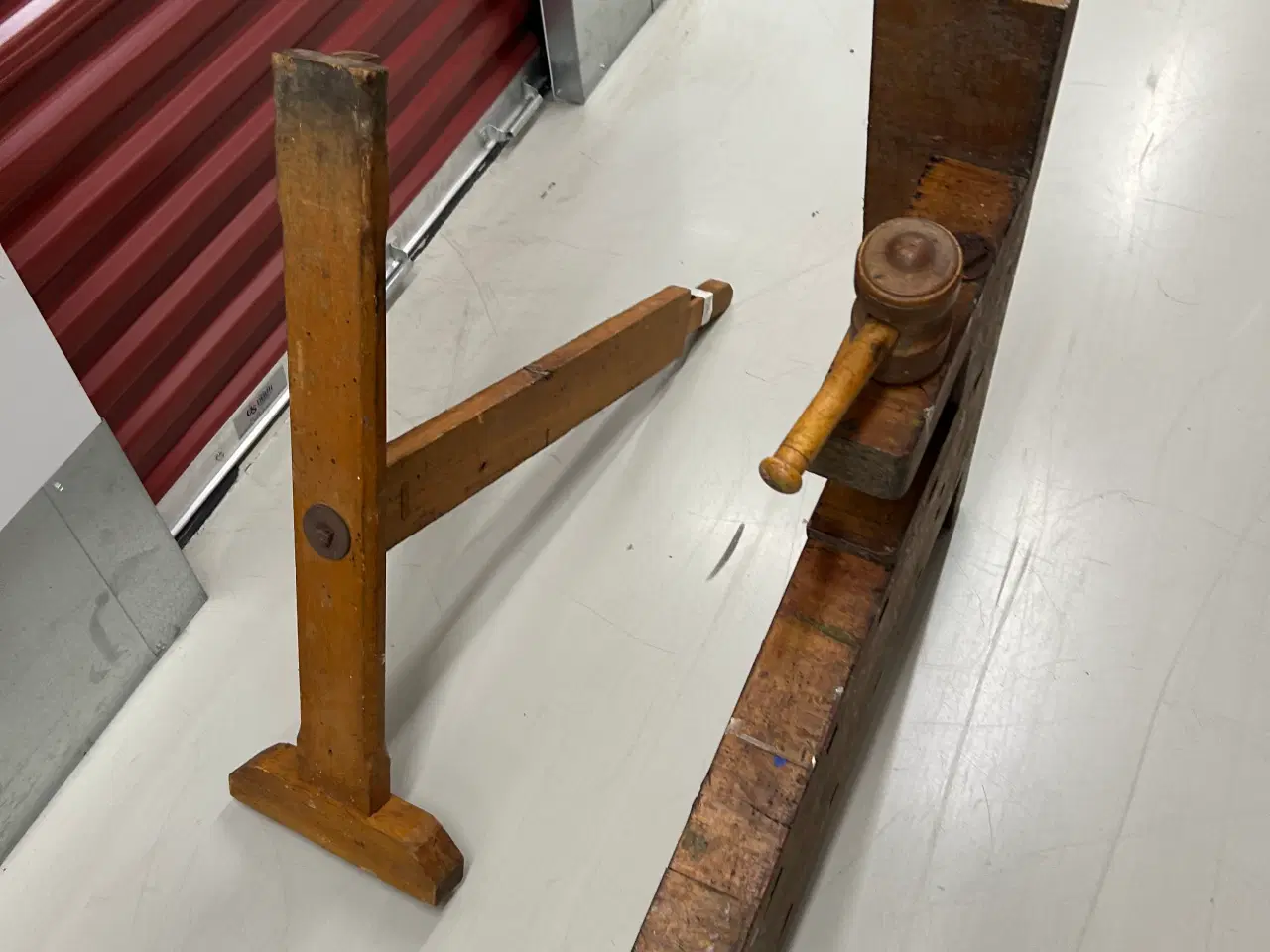 Billede 5 - Antik høvlbænk