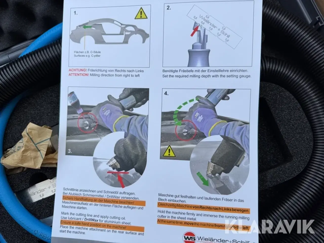 Billede 2 - Metal kantfræser Wieländer+Schil MEC600