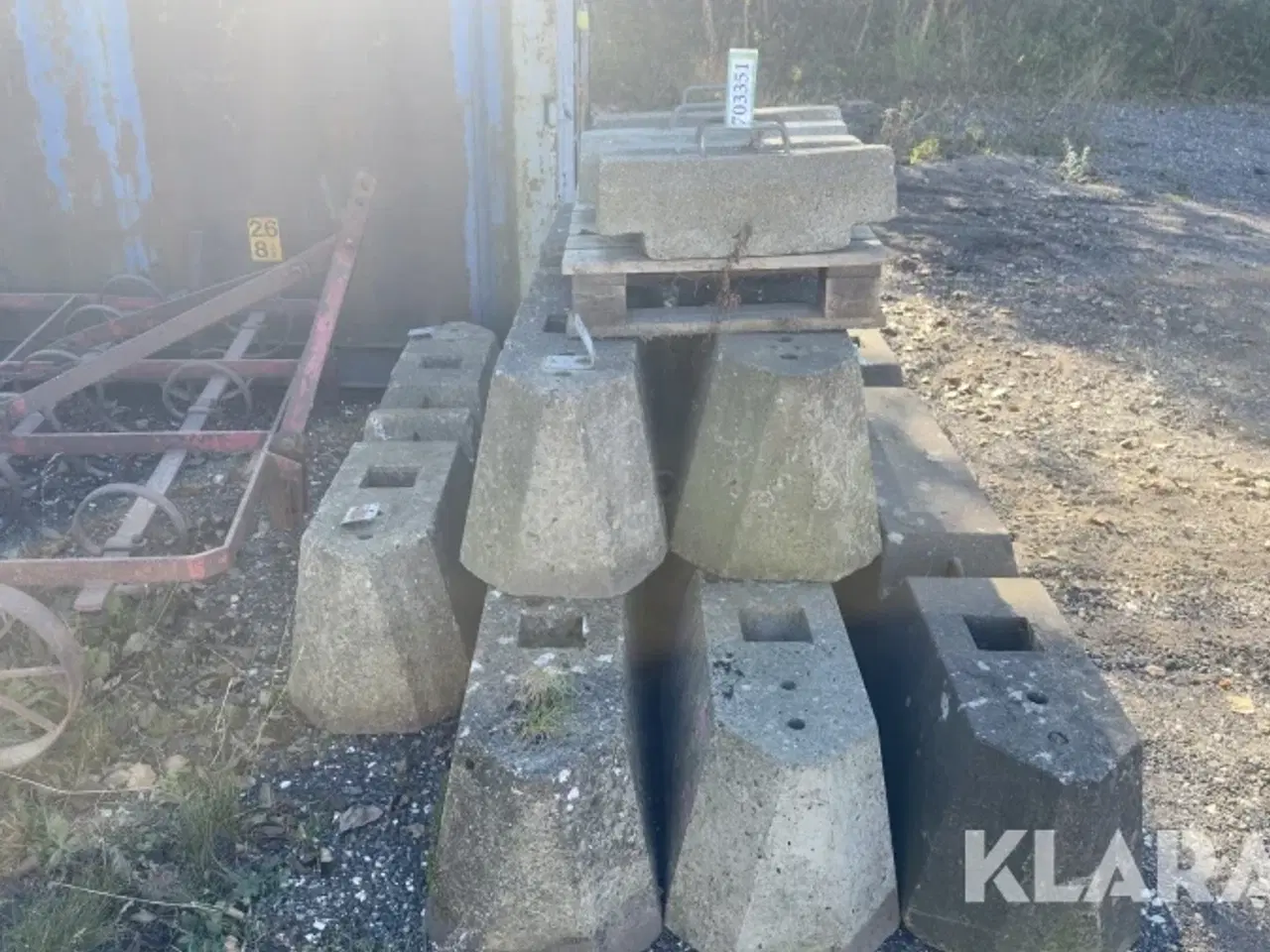 Billede 4 - Betonklods 6 styk