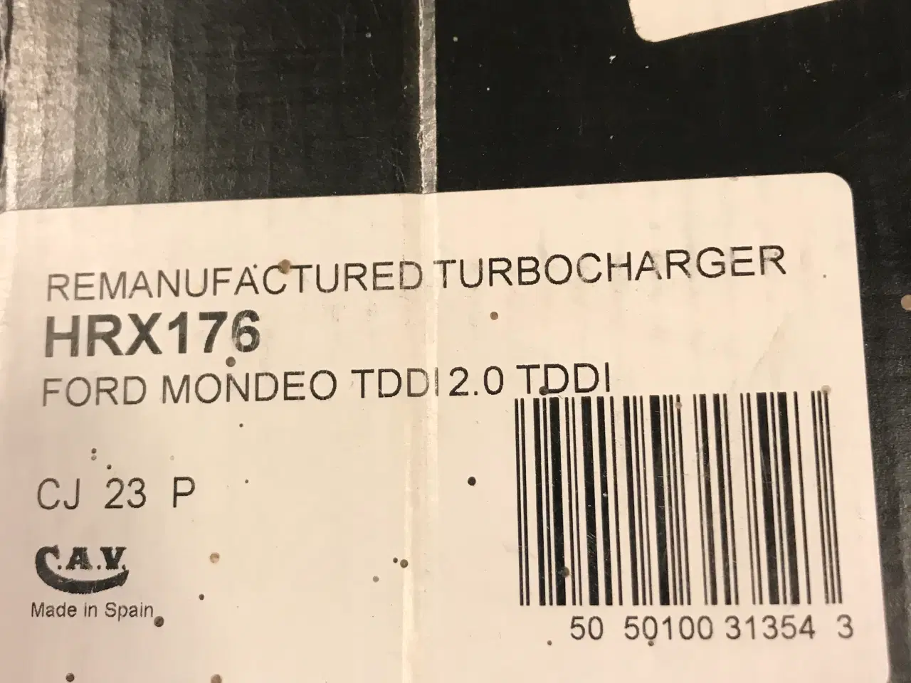 Billede 5 - Turbo delphi til Ford Mondeo 2.0